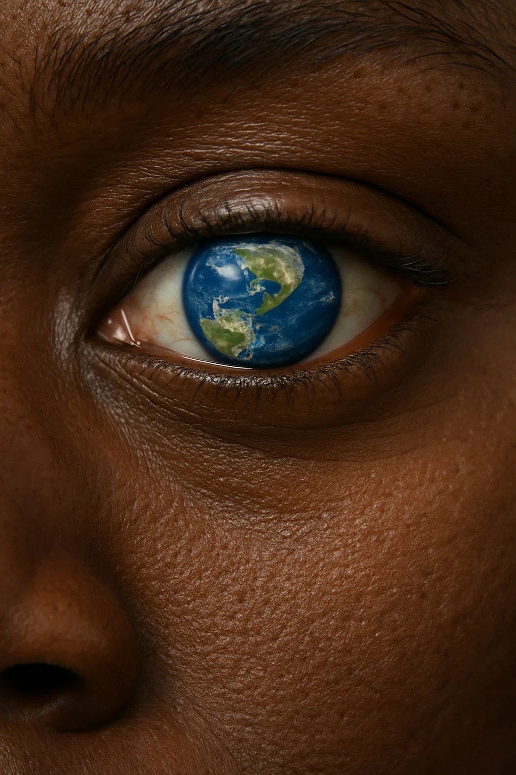 Earth in Human Eye - Global Observation